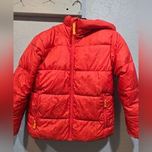 All In Motion Water Resistant  Wind Resistant 8/10 Orange Jacket